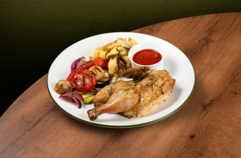 Цыплёнок с пармезаном